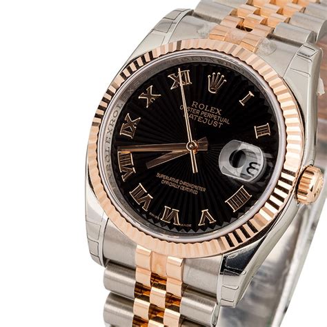 rolex 116231 black|rolex 116231 rose gold.